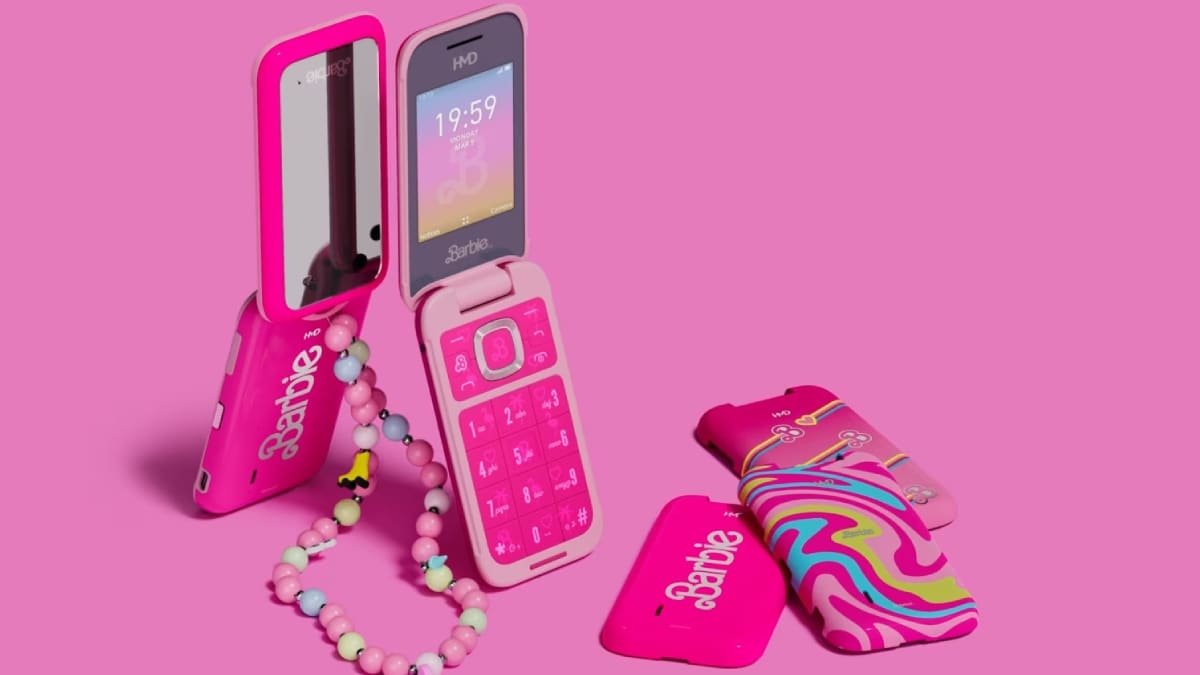 HMD Barbie Phone With 2.8-Inch Main Display, Flip Design Launched: Price, Features